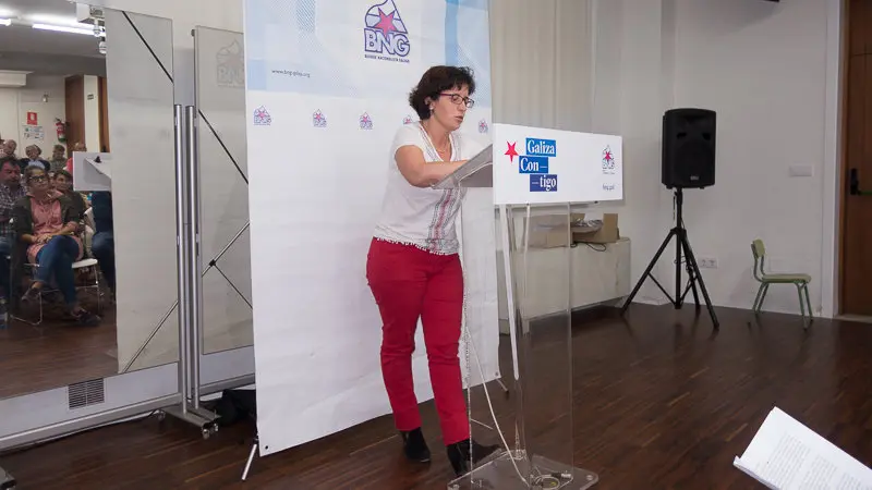 Mitin Galegas 2016. L&eacute;rez