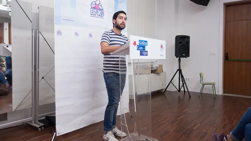 Mitin Galegas 2016. L&eacute;rez