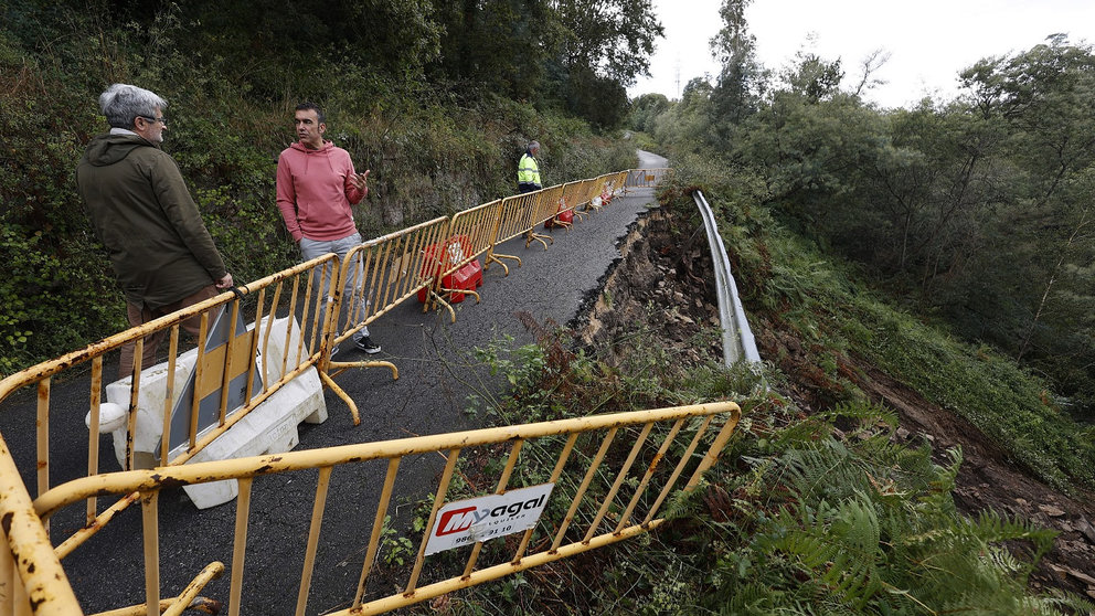 Visita acceso bombeo Monte Porreiro