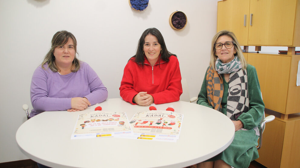 Rosana Martinez Boullosa, Cristina García e Clara Rodríguez