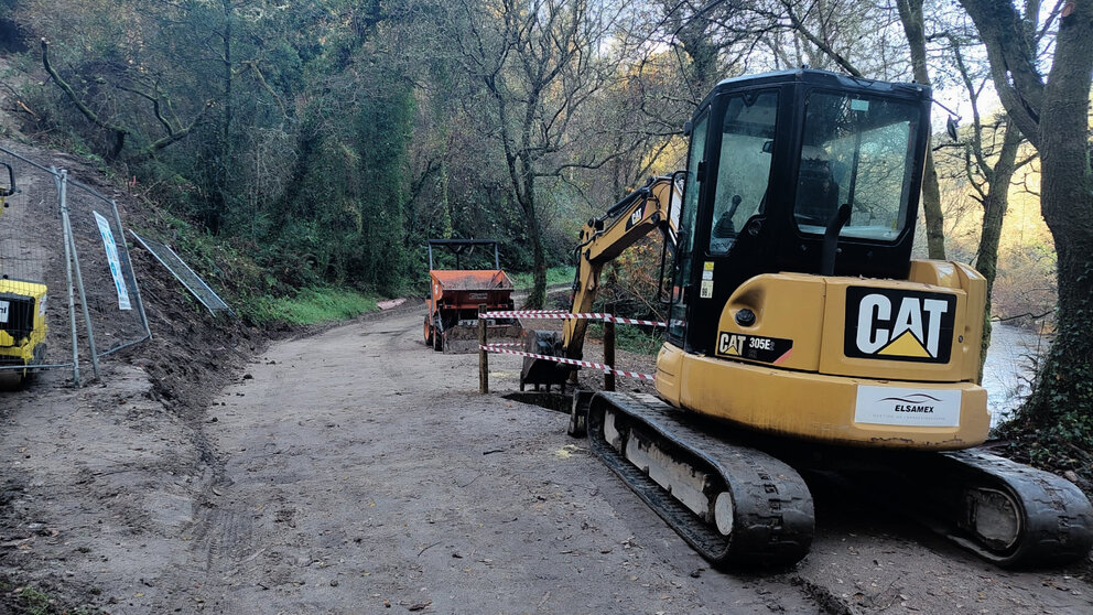 Reparacion senda do Lérez de Monte Porreiro a Bora