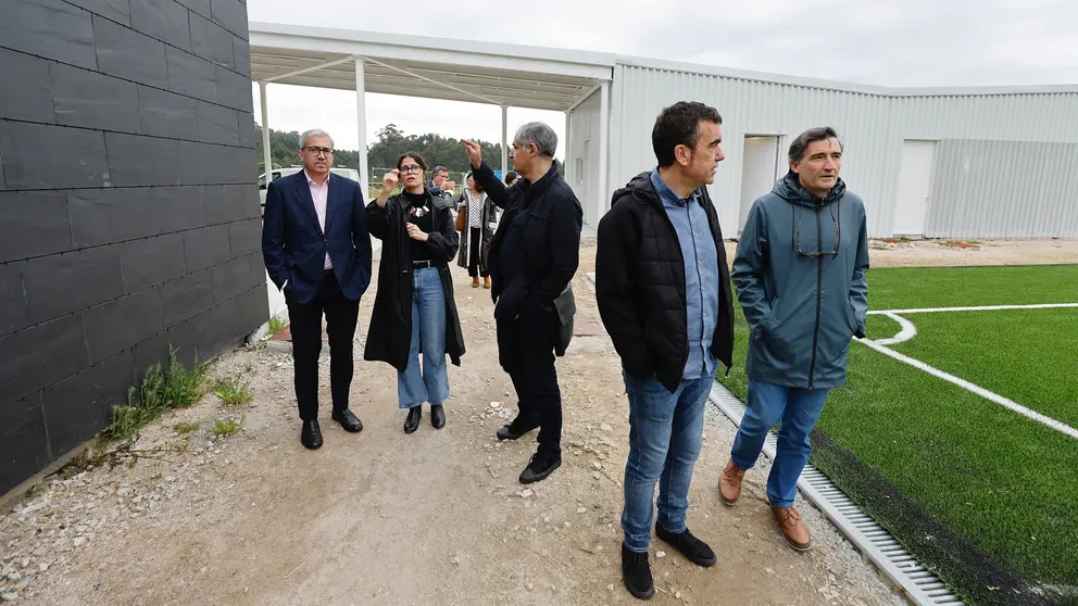 Visita campo de futbol de Salcedo
