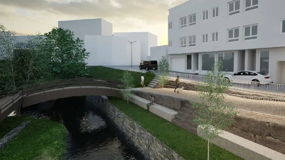 Imaxe nova zona Gafos Lavadoiro Ponte Nova