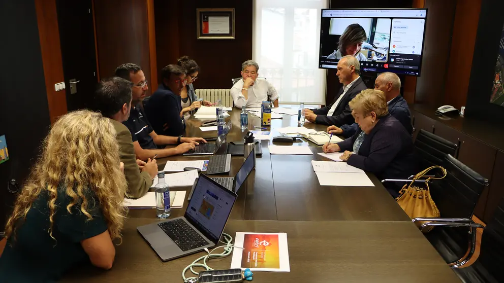 Reuni&oacute;n do Comit&eacute; Organizador do Multisport