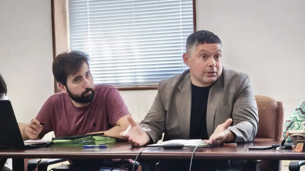 Diego Moreira e Manu Lourenzo no pleno
