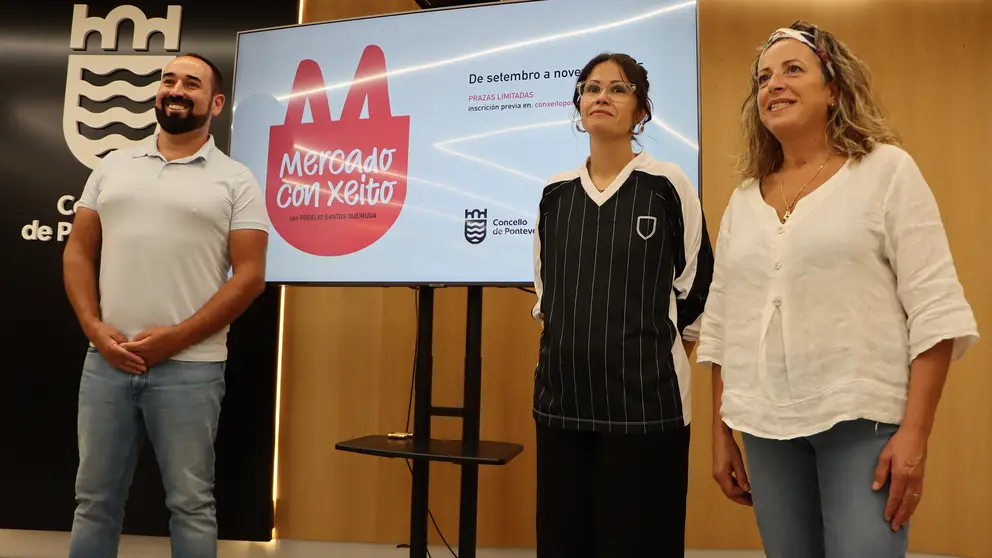 Anabel Gul&iacute;as na presentaci&oacute;n de Mercado con Xeito