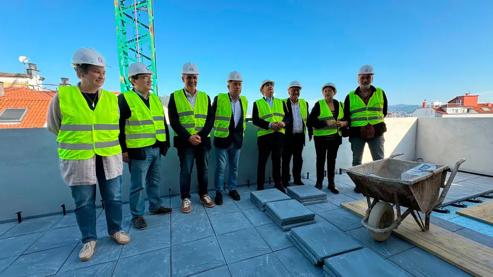 Visita &aacute;s obras do antigo conservatorio