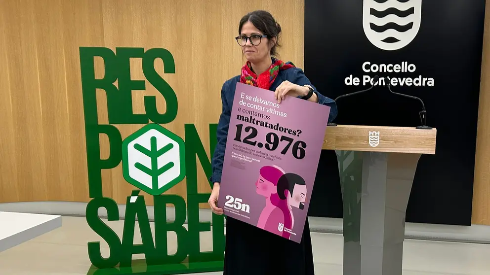 Anabel na presentaci&oacute;n da campa&ntilde;a do 25N