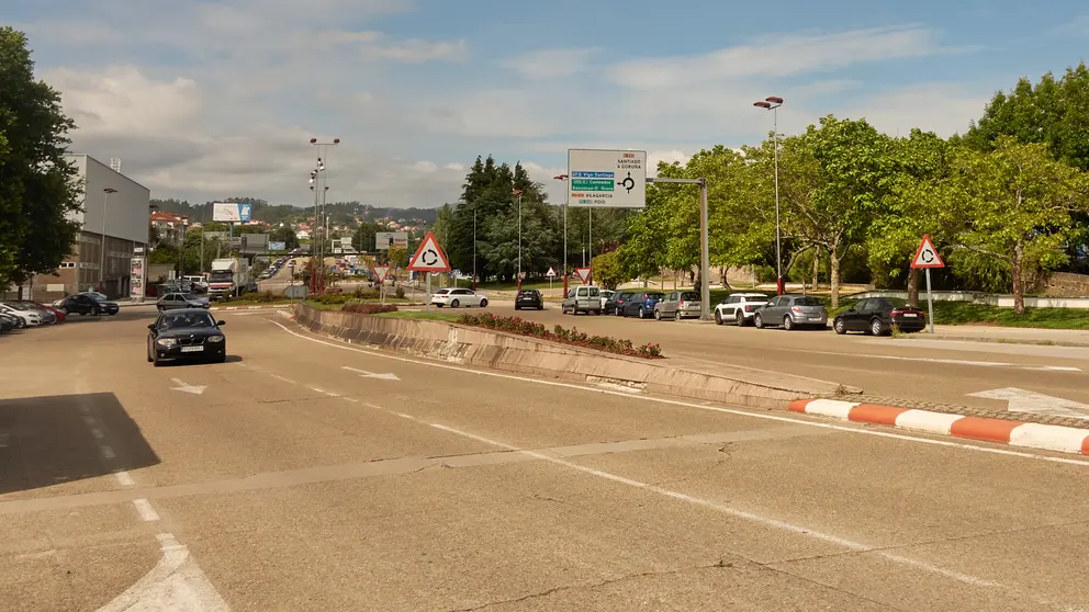 N-550 en Pontevedra