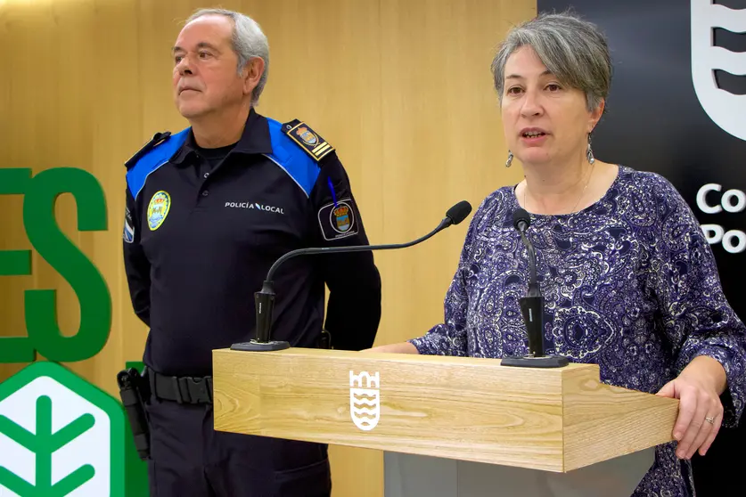 Eva Vilaverde na rolda campa&ntilde;a de contral dos VMP
