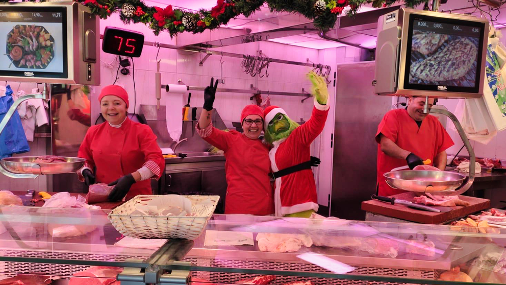 grinch no comercio local