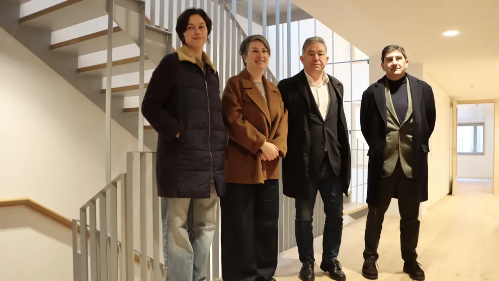 Visita ao edificio de Churruchaos