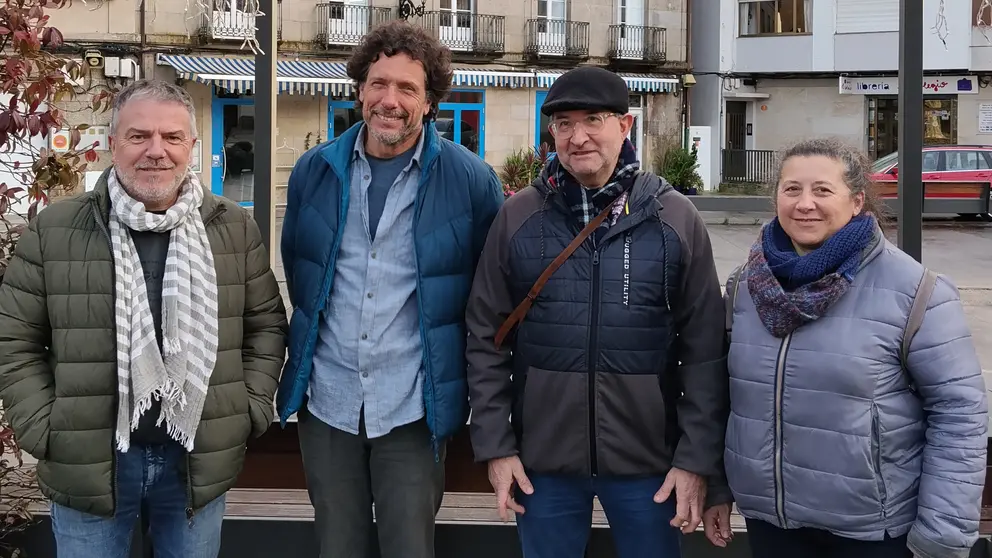 Xabier Lourenzo, Fernando Malvar, Xos&eacute; Manuel Cal e Sol Seoane