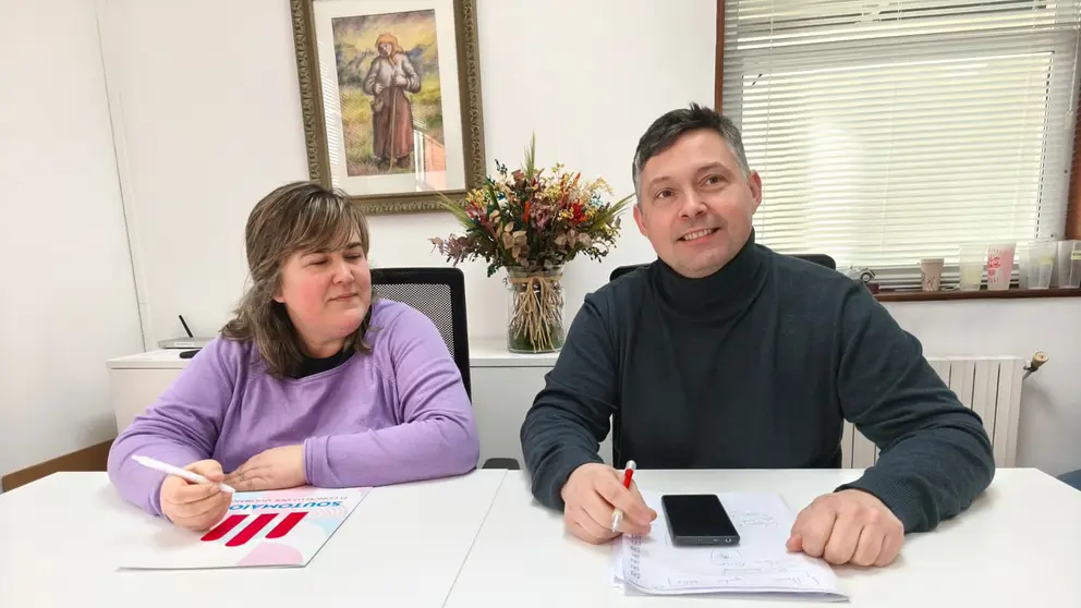 Rosana Mart&iacute;nez e Manu Lourenzo