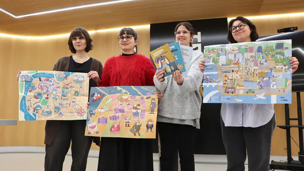 Presentaci&oacute;n de Pontevedra debuxada