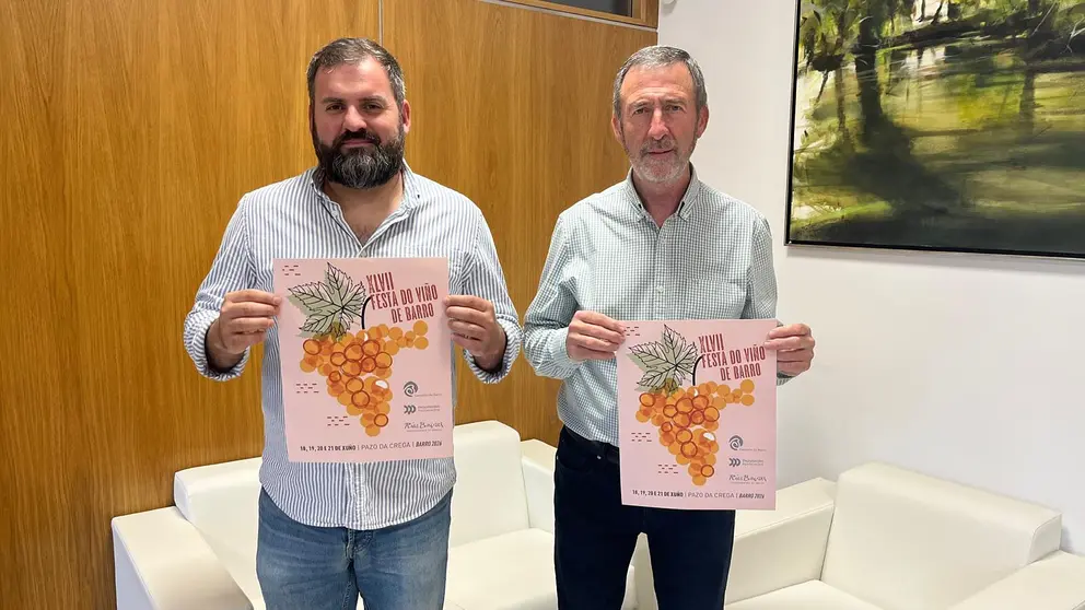 Presentaci&oacute;n cartaz Fesata do Vi&ntilde;o de Barro 2026