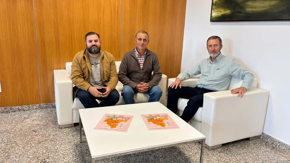 Presentaci&oacute;n de Celso Garc&iacute;a como pregoeiro da Festa do Vi&ntilde;o