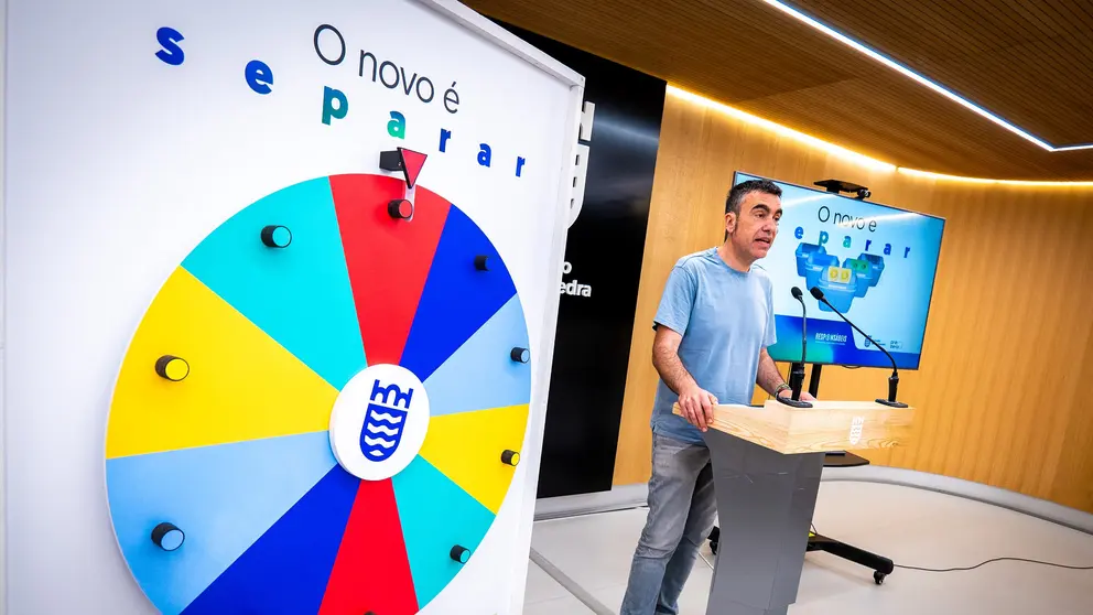 Presentaci&oacute;n da campa&ntilde;a "O novo &eacute; separar"