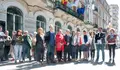 O Concello de Pontevedra pon as bandeiras a media hasta en repulsa polos crimenes de Israel contra a poboación palestina