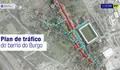 O tráfico do barrio do Burgo adaptarase ao modelo de cidade