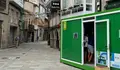 A nova oficina provisional de turismo de Caldas, a pleno rendemento