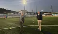 Caldas dota ao campo de fútbol municipal das Corticeiras dunha iluminación máis eficiente, potente e uniforme