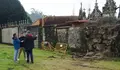 Soutomaior inicia o proxecto de arranxo e reforma do cemiterio de Arcade