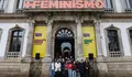 O Manifesto do 8 de Marzo, elaborado por alumnado do IES Sánchez Cantón, déixao claro: «O machismo está fóra de xogo»