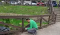 Rematada a mellora ambiental e urbana do parque de Fonte Santa