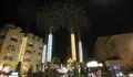 Caldas inicia a colocación das luces de Nadal