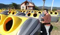 Pontevedra comeza a renovación dos colectores amarelos para envases lixeiros