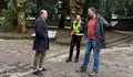 As obras da Carballeira e o Xardín Botánico de Caldas entran nunha nova fase coa plantación de novas árbores, arbustos e plantas