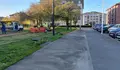 O Concello de Pontevedra renova o interior da Praza de Europa, en Monte Porreiro, para mellorar a accesibilidade e gañar espazo
