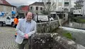 Caldas volve celebrar o San Xoán coa súa tradicional fogueira no medio do Río Bermaña