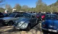 Rotundo éxito de participación na Xuntanza de Vehículos Antigos de Caldas, que converteu A Tafona nun museo ao aire libre cun cento de coches anteriores a 1995