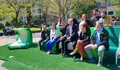 O alcalde sitúa a Pontevedra na "vangarda da investigación europea" de mobiliario urbano sostible durante a exhibición do proxecto AMBIANCE