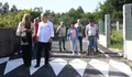 Lores comprobou in situ as actuacions de mellora da estrada municipal que dá acceso ao núcleo da Ermida desde a N-550