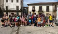 50 mozas e mozos de Soutomaior gozan xa do campamento de verán na Serra de Gata, unha experiencia de natureza, convivencia e intercambio lingüístico