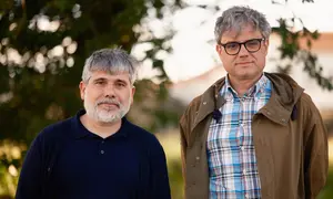Fran Devesa e Miguel Lois, concelleiros do BNG