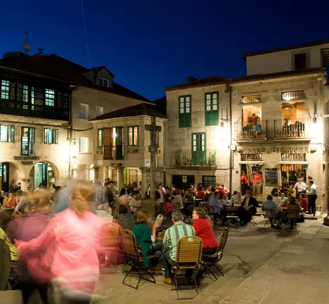 praza da le&ntilde;a
