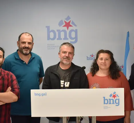 Jorge Vilari&ntilde;o, Lito Mu&iacute;&ntilde;os, Xabier Lourenzo, Sol Seoane e Manuel Barreiro