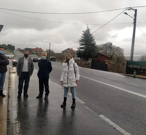 Bar&aacute;, Nito, Marga e Raquel na PO-308