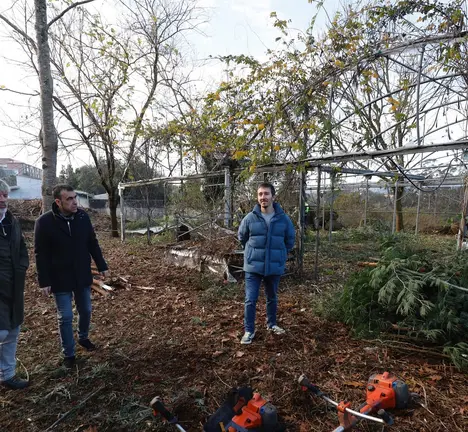 Visita parcela escola taller Monte Porreiro