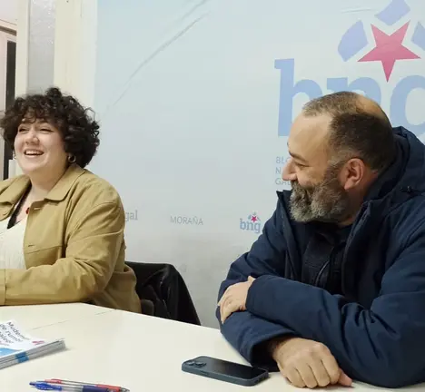 Luc&iacute;a Silva e Enrique Fern&aacute;ndez