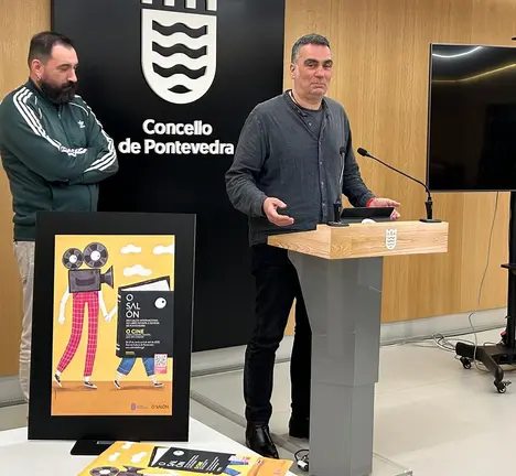 Demetrio G&oacute;mez e David Cortizo