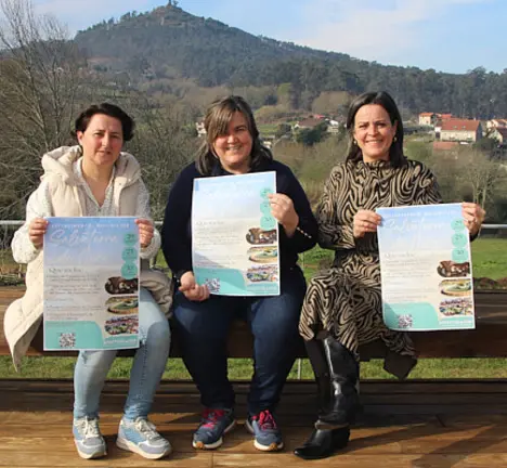 Charo Bouz&oacute;n, Rosana Mart&iacute;nez Boullosa e Rosana Comesa&ntilde;a