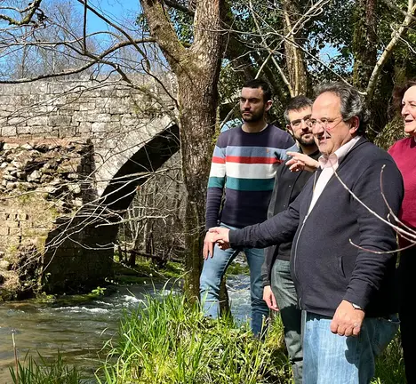 Na ponte de Pedre