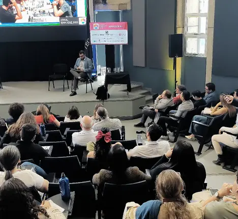 C&eacute;sar Mosquera no congreso internacional de Paisaxe urbana de Costa Rica