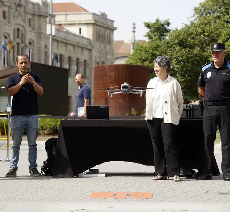Dron policia local