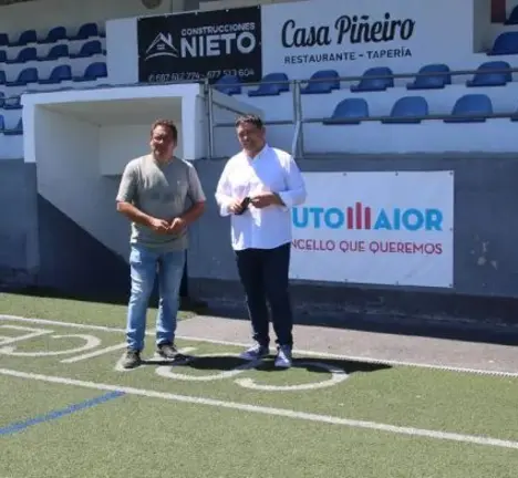 Pablo Garrido e Manu Lourenzo